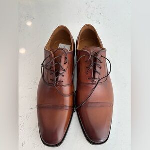 Men's Brown Leather Dress Shoes